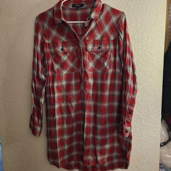 Madewell Dresses & Skirts - Madewell XS Flannel Dress